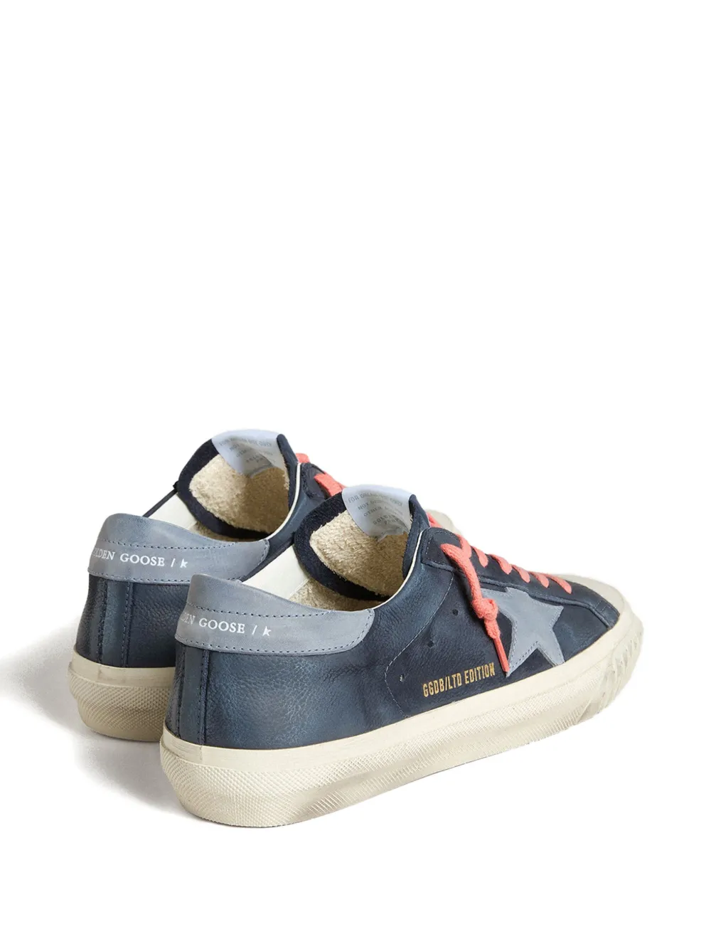 Golden Goose Super-Star lace-up sneakers Blue