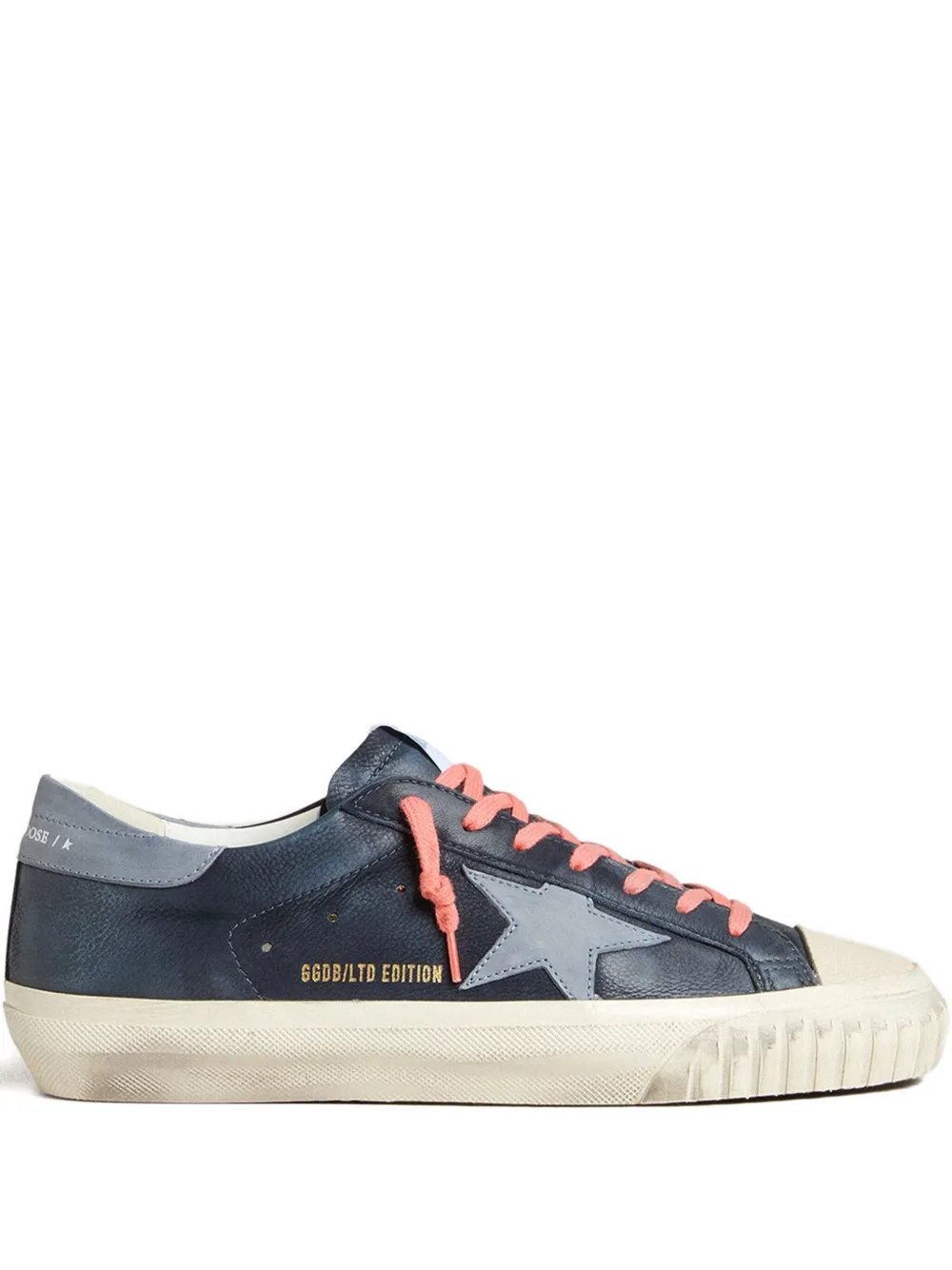 Golden Goose Super-Star lace-up sneakers Blue
