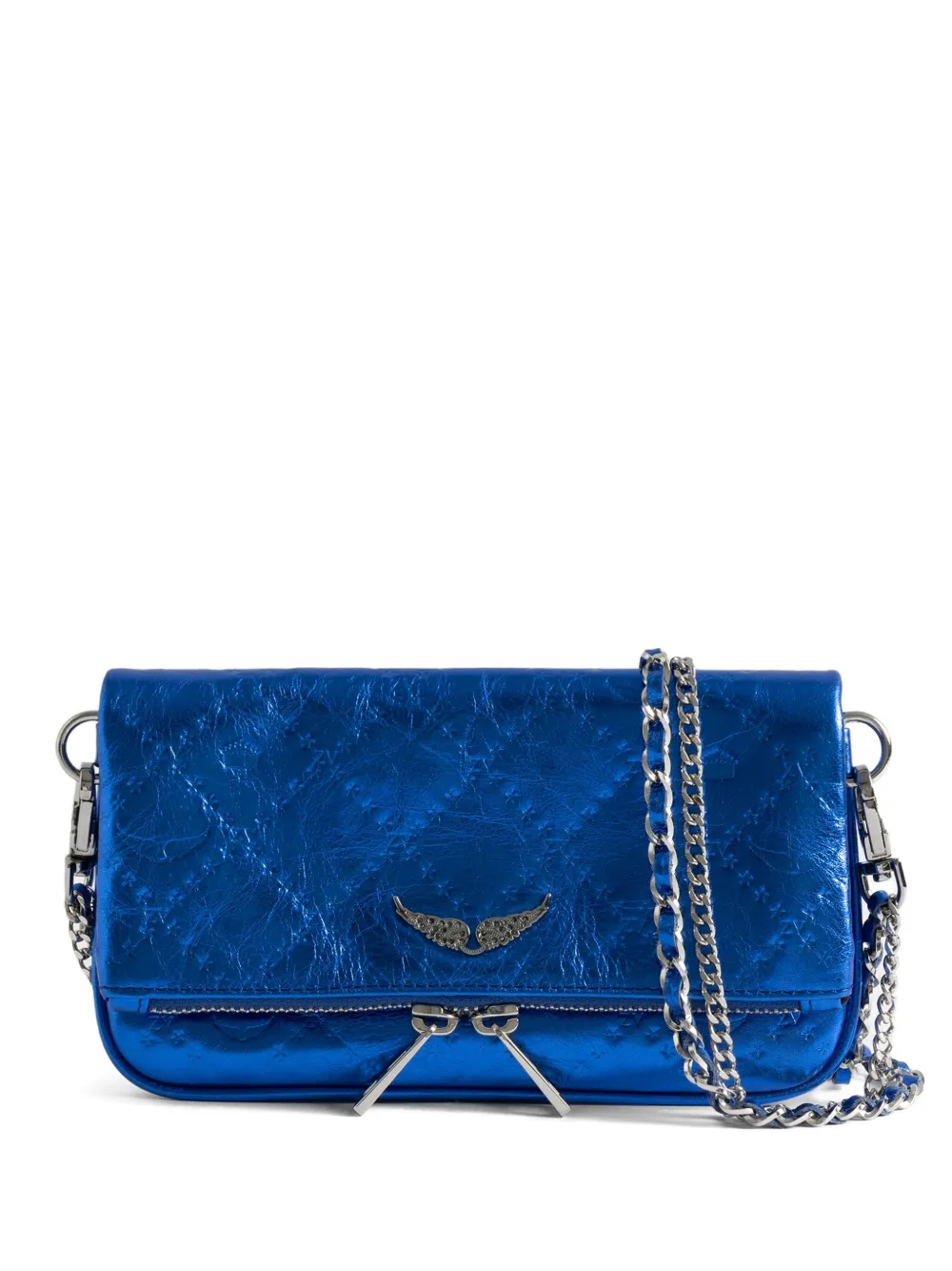 Zadig&Voltaire Rock quilted chain shoulder bag | Blue | Image 1