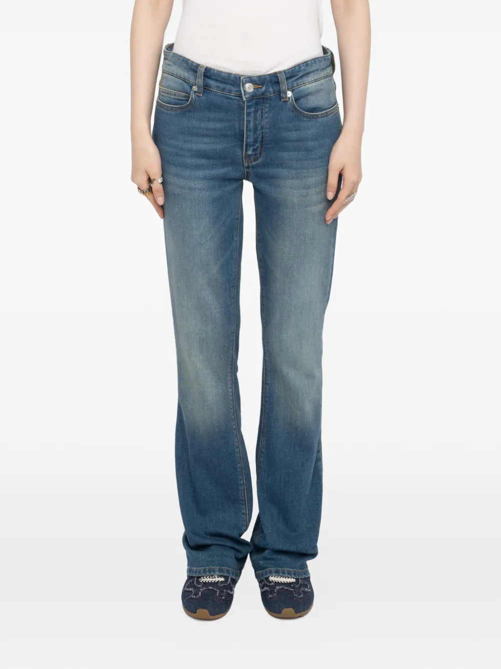 Zadig&Voltaire Flared jeans Blauw