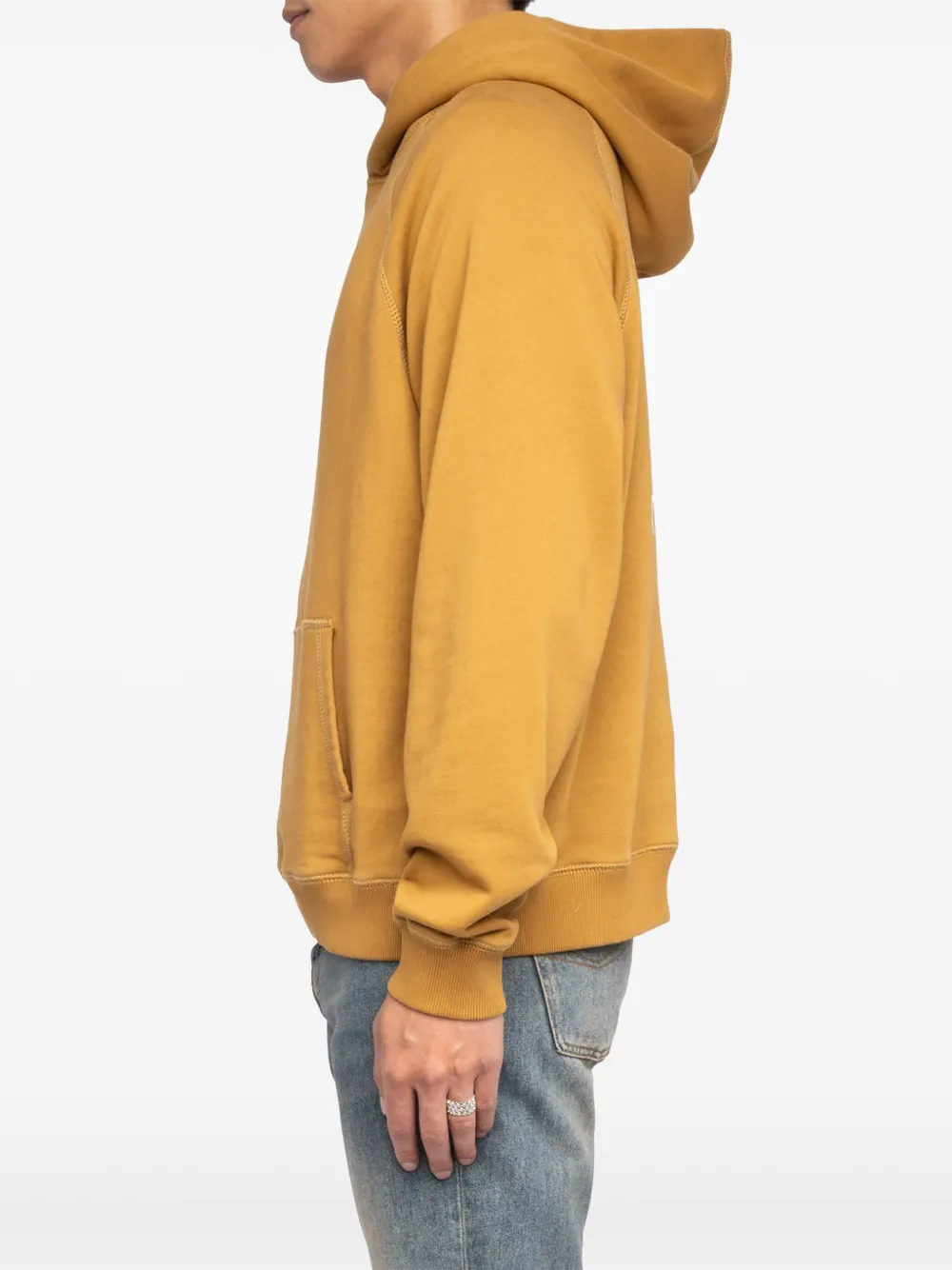 Zadig & Voltaire Scorpion-print Hoodie In Gold