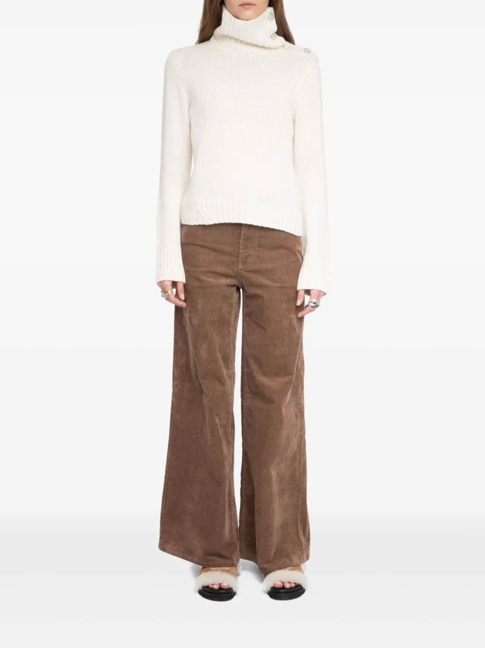 Zadig&Voltaire suéter con detalles y cuello vuelto | Suéteres | Image 2