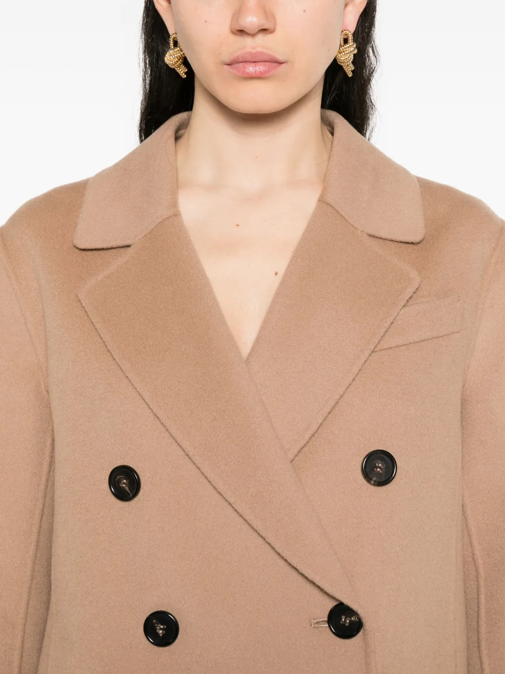'S Max Mara double-breasted coat Beige