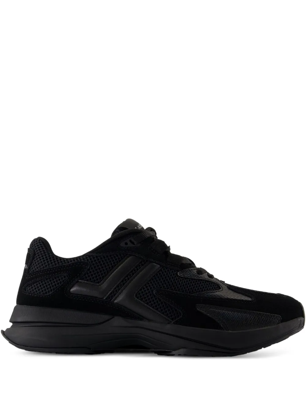 Lanvin Jla mesh-panelled sneakers Black