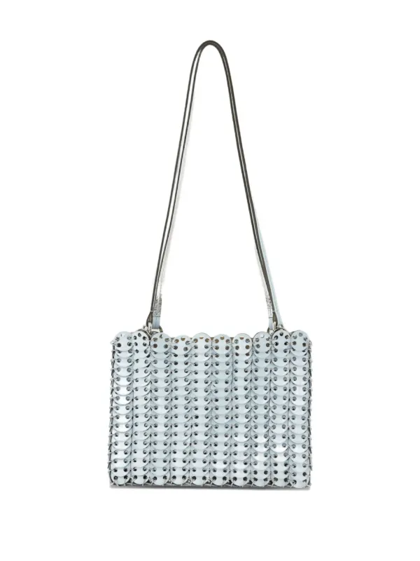 Rabanne 1969 Flip Shoulder Bag | Silver | FARFETCH