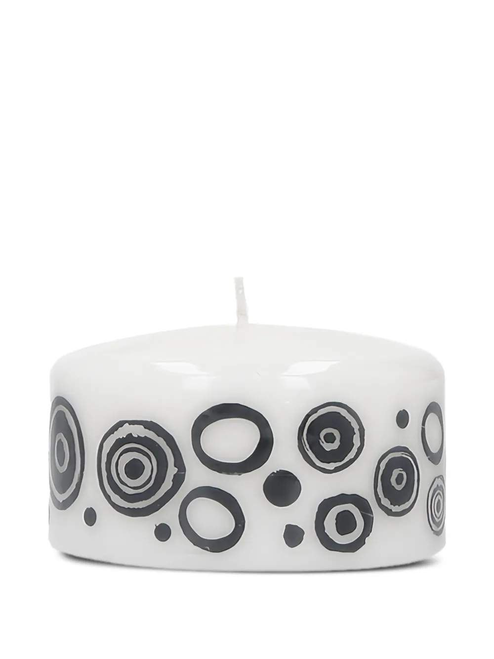 10 CORSO COMO Kaars met kenmerkende cirkelprint - Wit