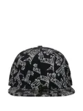 NEW ERA CAP x 10 Corso Como animal-print baseball cap - Black