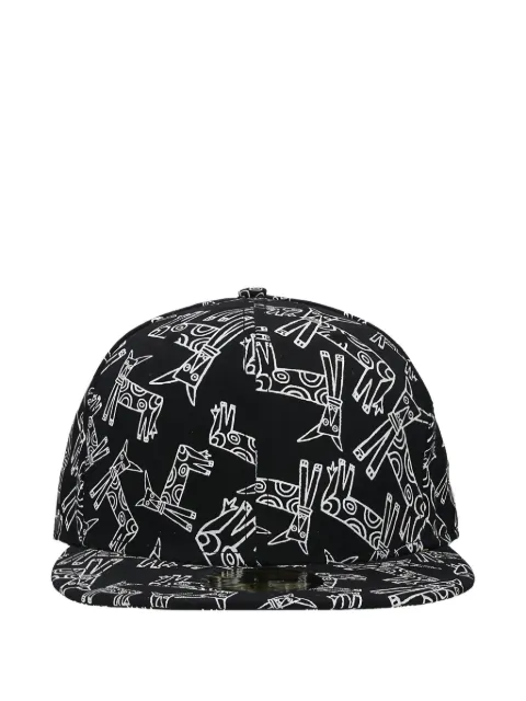 NEW ERA CAP x 10 Corso Como animal-print baseball cap