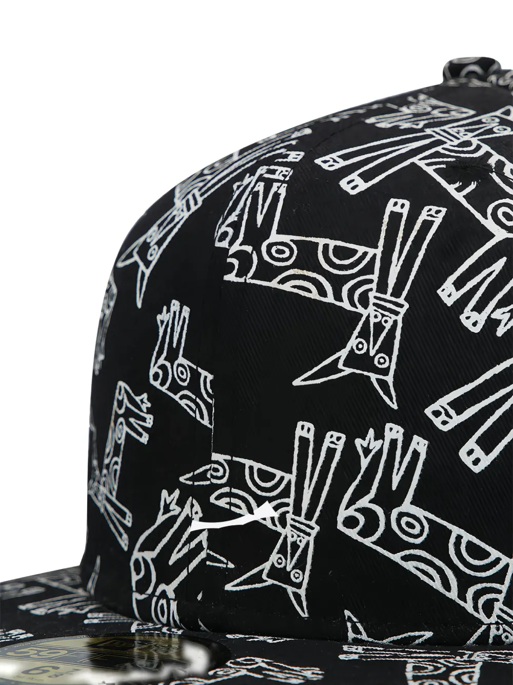 New Era X 10 Corso Como Animal-print Baseball Cap In Black