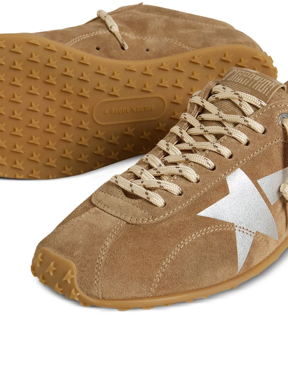Golden Goose Marathon Speed suède sneakers Bruin