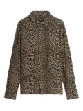 Zadig&Voltaire leopard-print shirt - Brown