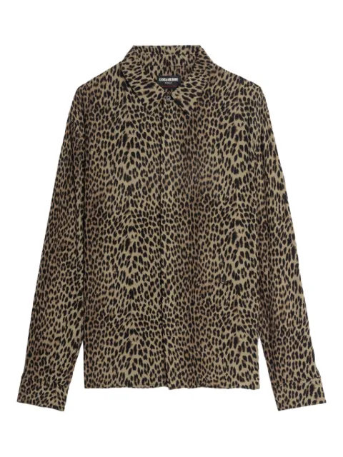 Zadig&Voltaire leopard-print shirt