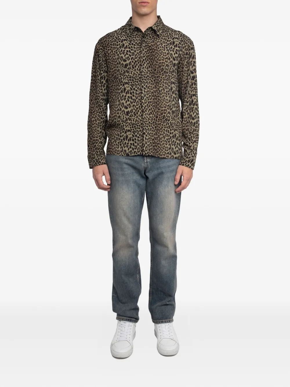Zadig&Voltaire leopard-print shirt - Bruin