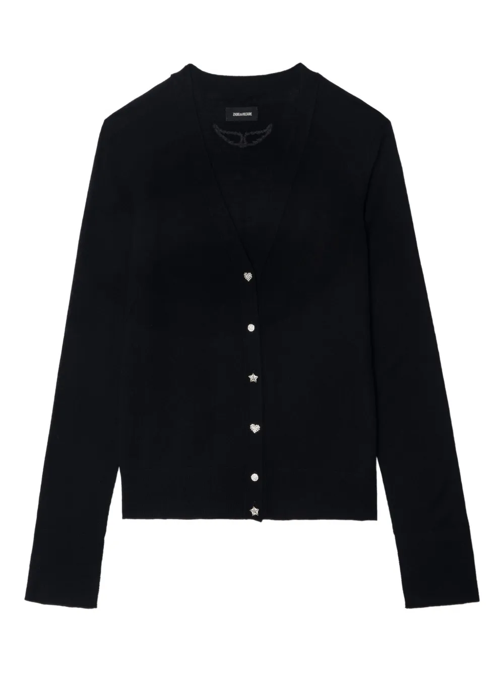 Zadig&Voltaire Jemma wollen vest Zwart