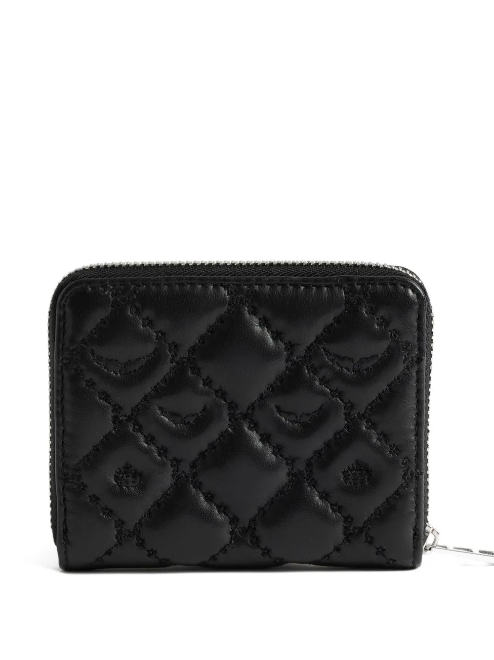 Zadig&Voltaire quilted zip-around wallet Zwart