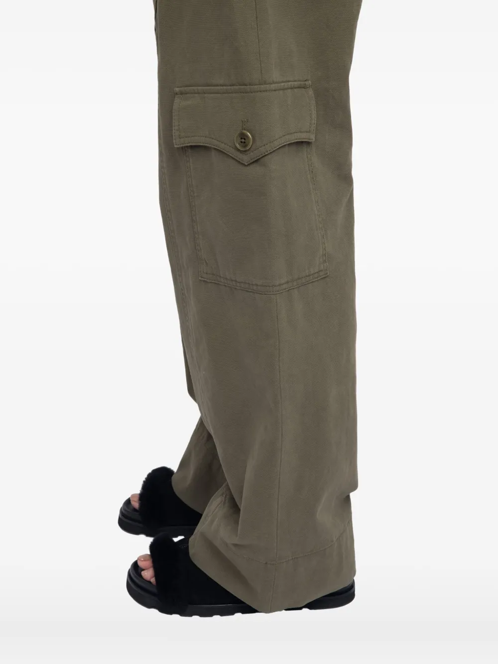 Zadig&Voltaire Broek met cargo zak Groen