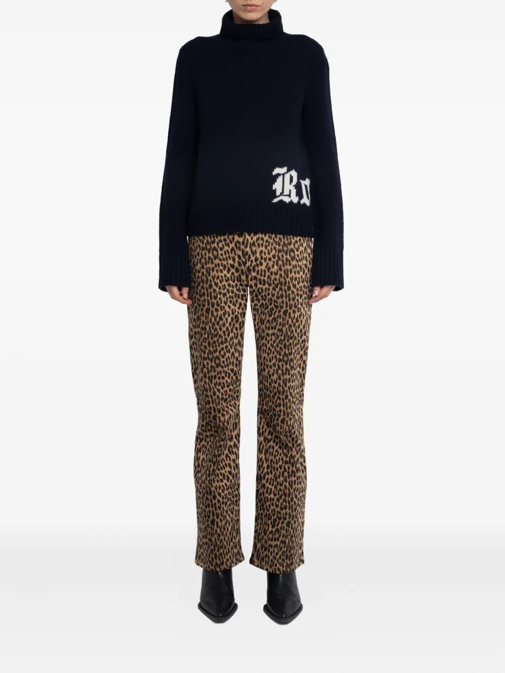 Zadig&Voltaire Nalma roll-neck sweater Zwart