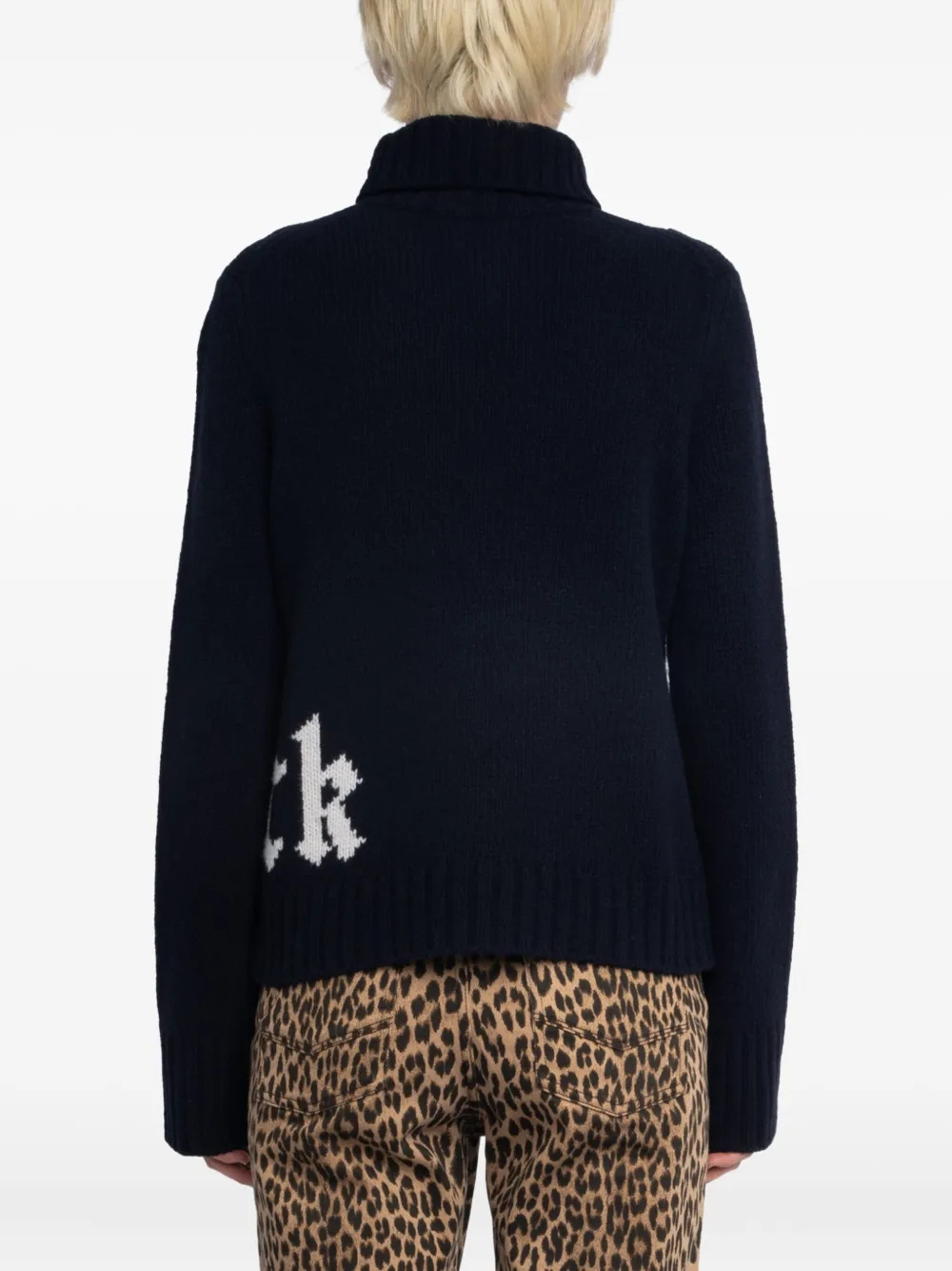 Zadig&Voltaire Nalma roll-neck sweater Zwart