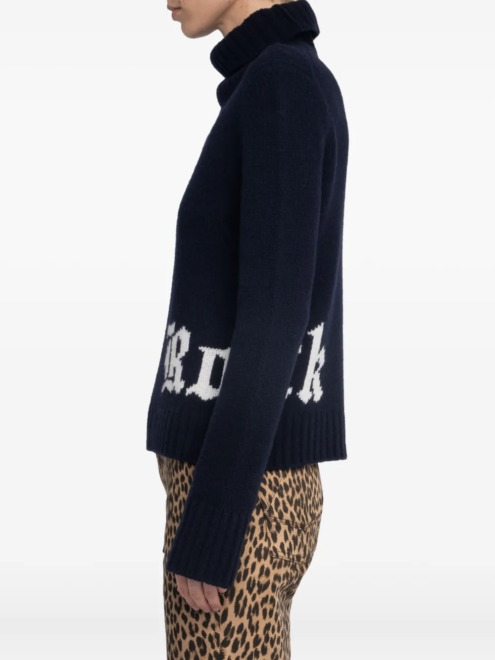 Zadig&Voltaire Nalma roll-neck sweater Zwart