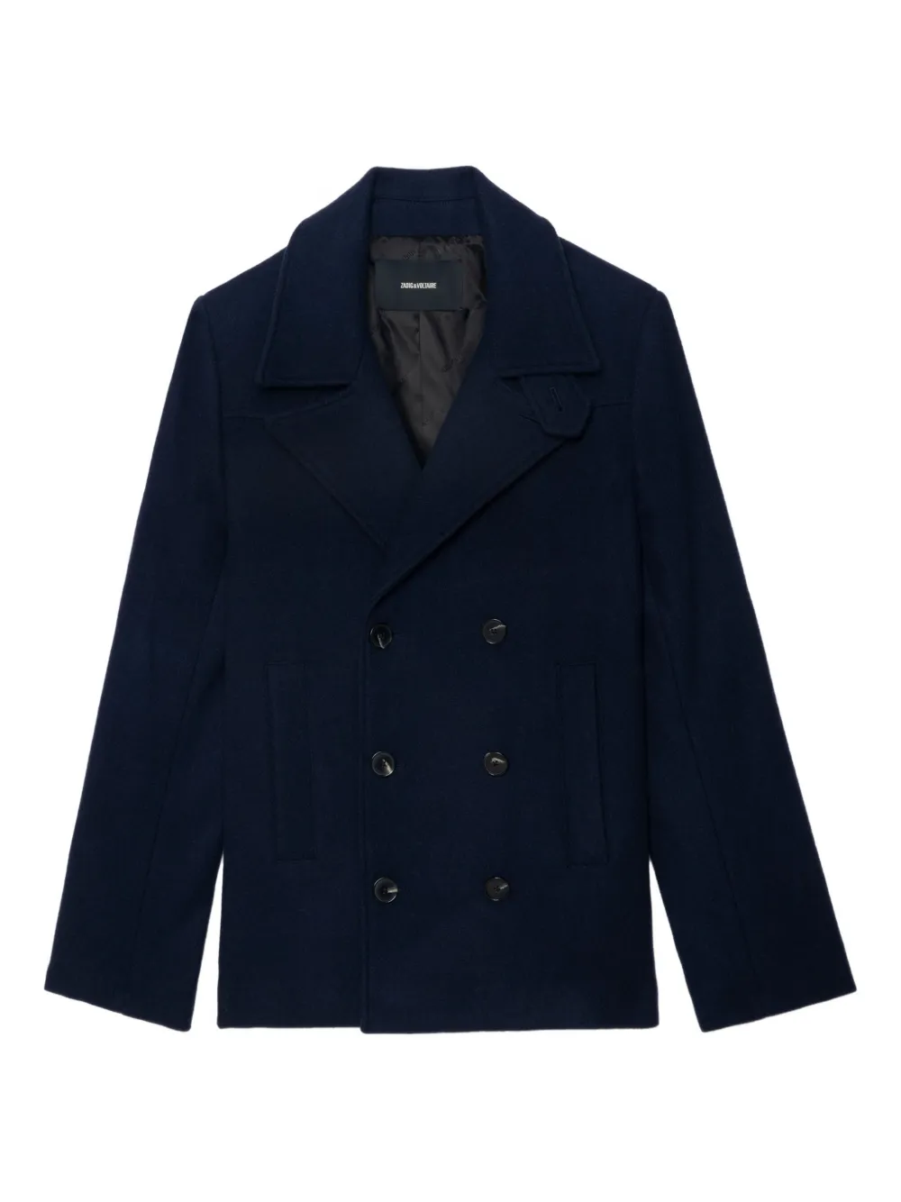 Zadig&Voltaire Sailorjas met dubbele rij knopen Blauw