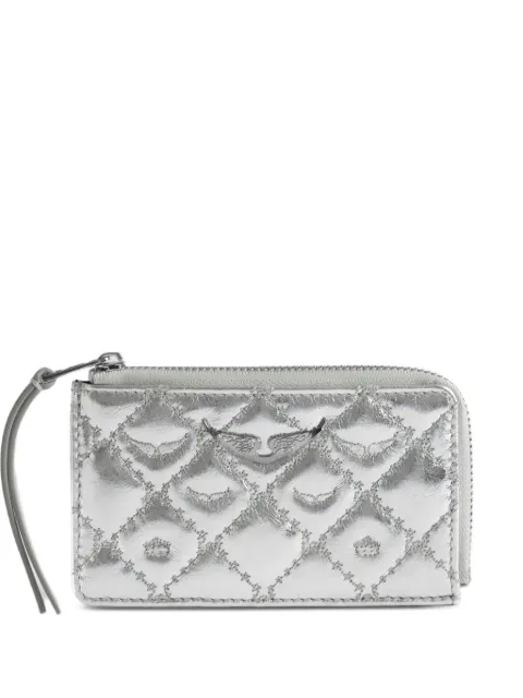 Zadig&Voltaire diamond-pattern wallet