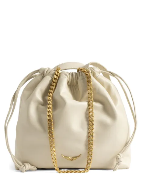 Zadig&Voltaire chain-embellished drawstring bag