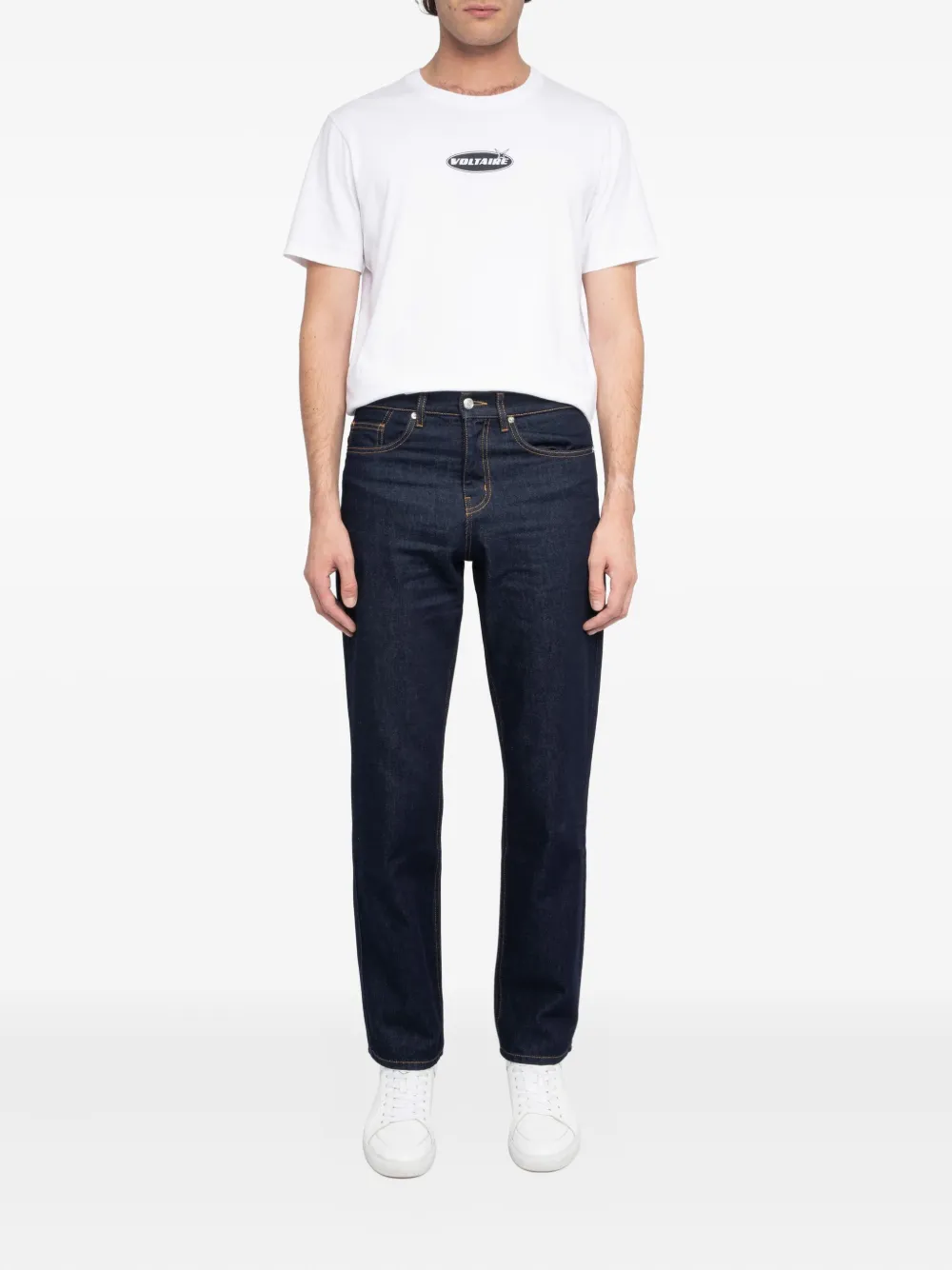 Zadig&Voltaire five-pocket denim jeans - Blauw