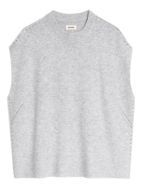 Zadig&Voltaire embellished sleeveless sweater