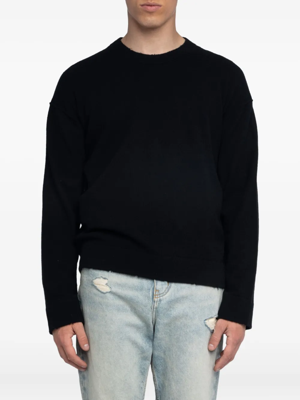 Zadig&Voltaire Trui met geborduurde doodskop Zwart