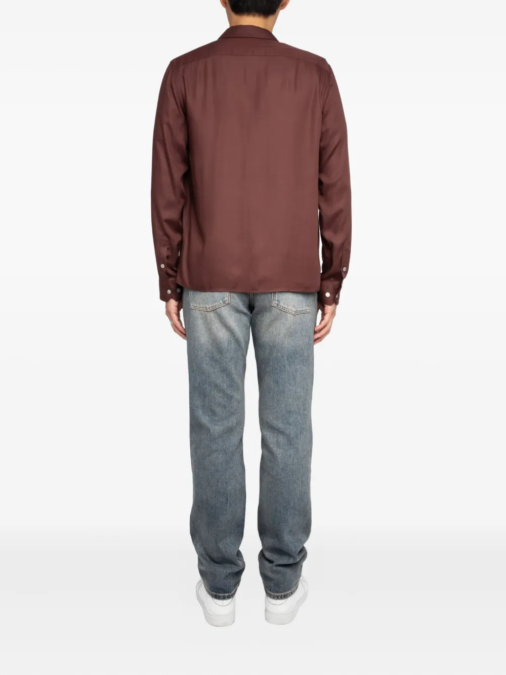 Zadig&Voltaire Overhemd met borduurwerk Rood