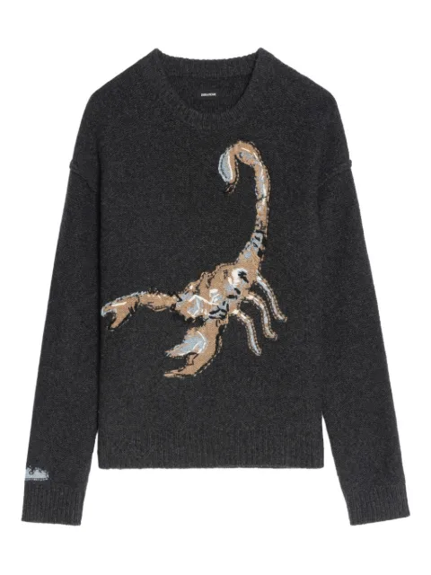Zadig&Voltaire Jordan Pullover mit Skorpion-Motiv