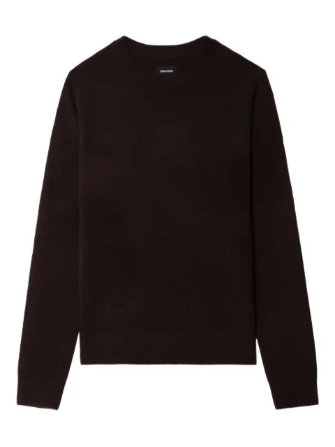 Zadig&Voltaire Cici heart-patch sweater