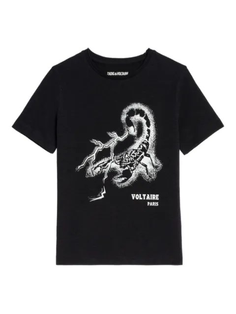 Zadig&Voltaire playera con logo estampado