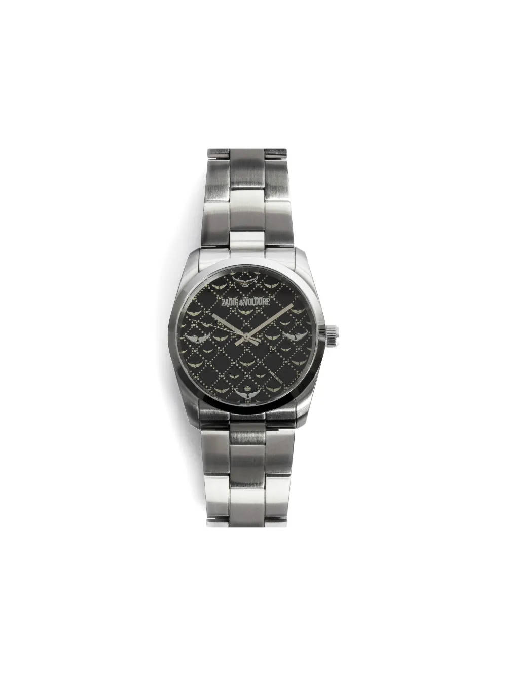 Zadig & Voltaire モノグラム 36mm - シルバートーン Zadig & Voltaire モノグラム 36mm - シルバートーン