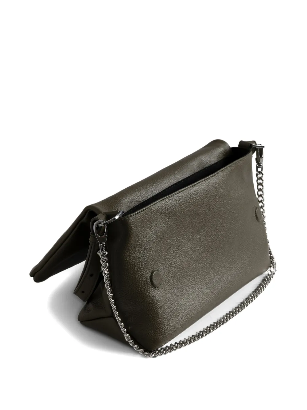 Zadig & Voltaire Rocky Wings Chain-strap Shoulder Bag In Green