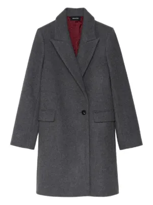 ひつじ様　美品　ZADIG&VOLTAIRE ウール　チェスターコート SHIPS Colors:ウール パイル チェスター コート（その他アウター