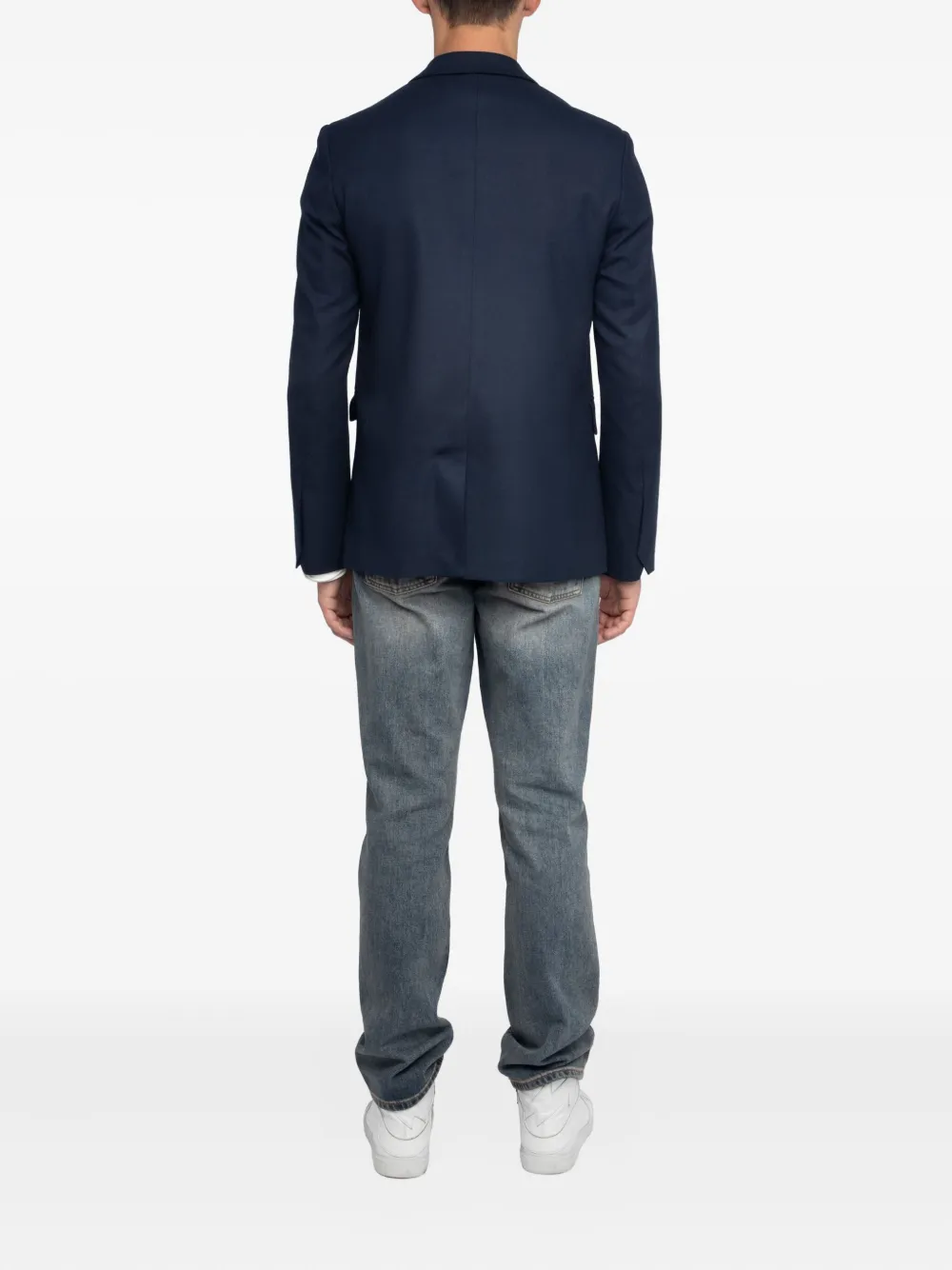 Zadig & Voltaire Single-breasted Notched-lapel Blazer In Blue