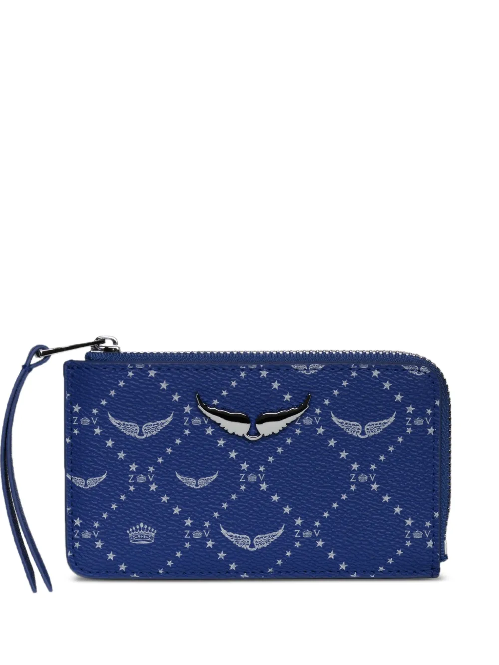 Zadig&Voltaire diamond-print wallet | Blue | Image 1