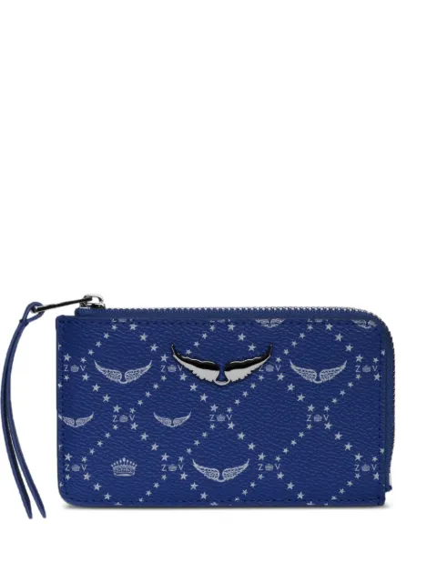 Zadig&Voltaire diamond-print wallet