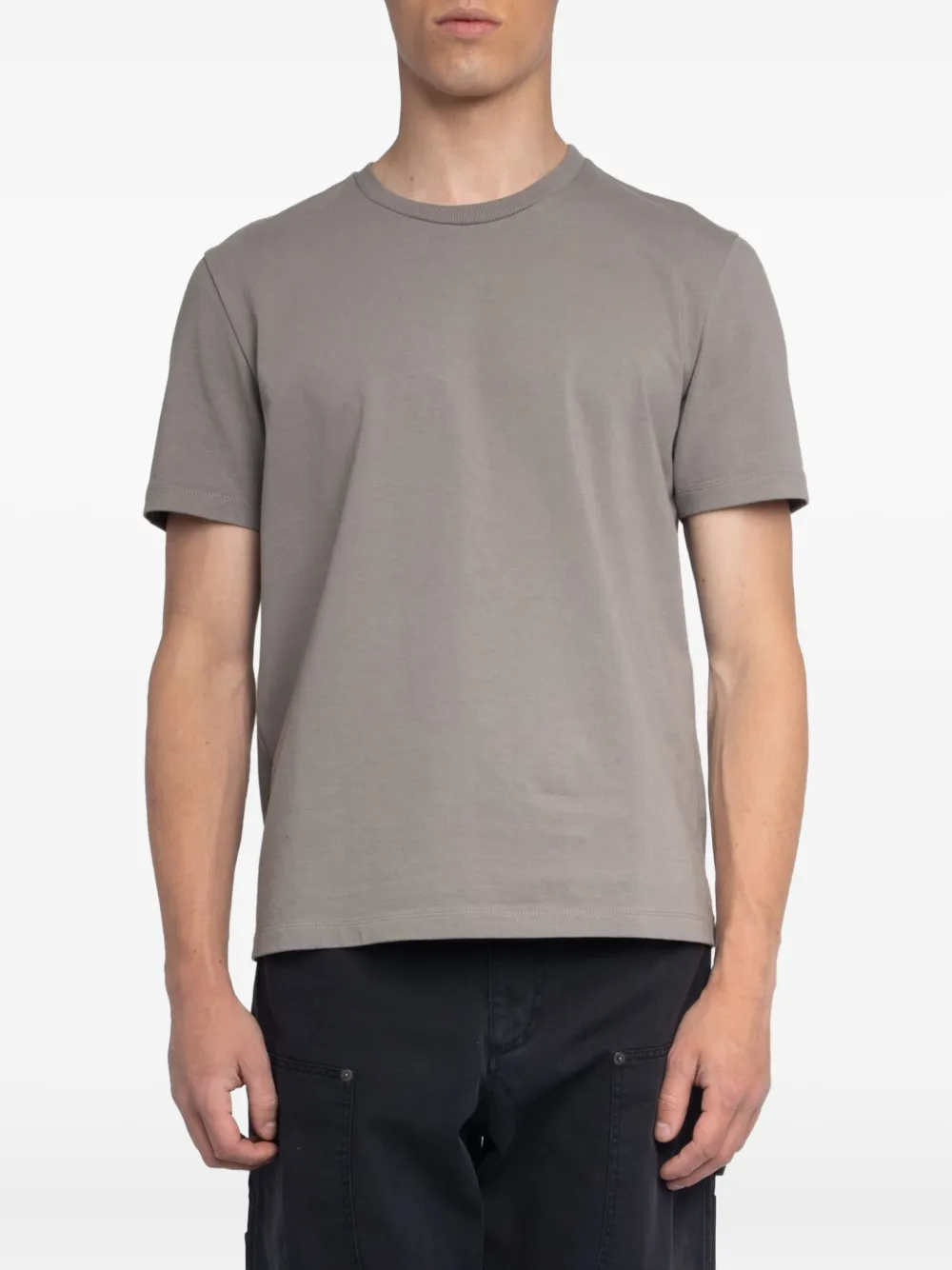 Zadig&Voltaire T-shirt met doodskopprint Grijs