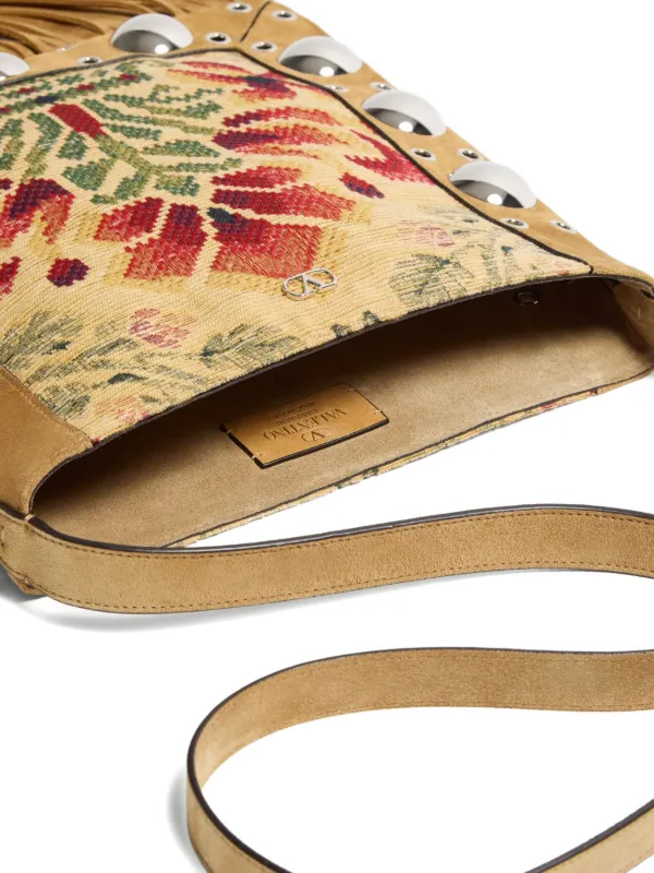 Valentino Garavani Nellcôte スエード ショルダーバッグ