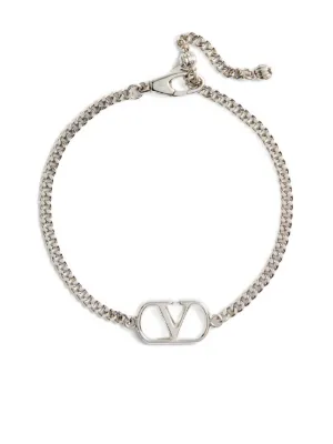 Valentino Garavani Vロゴ シグネチャー チェーンブレスレット