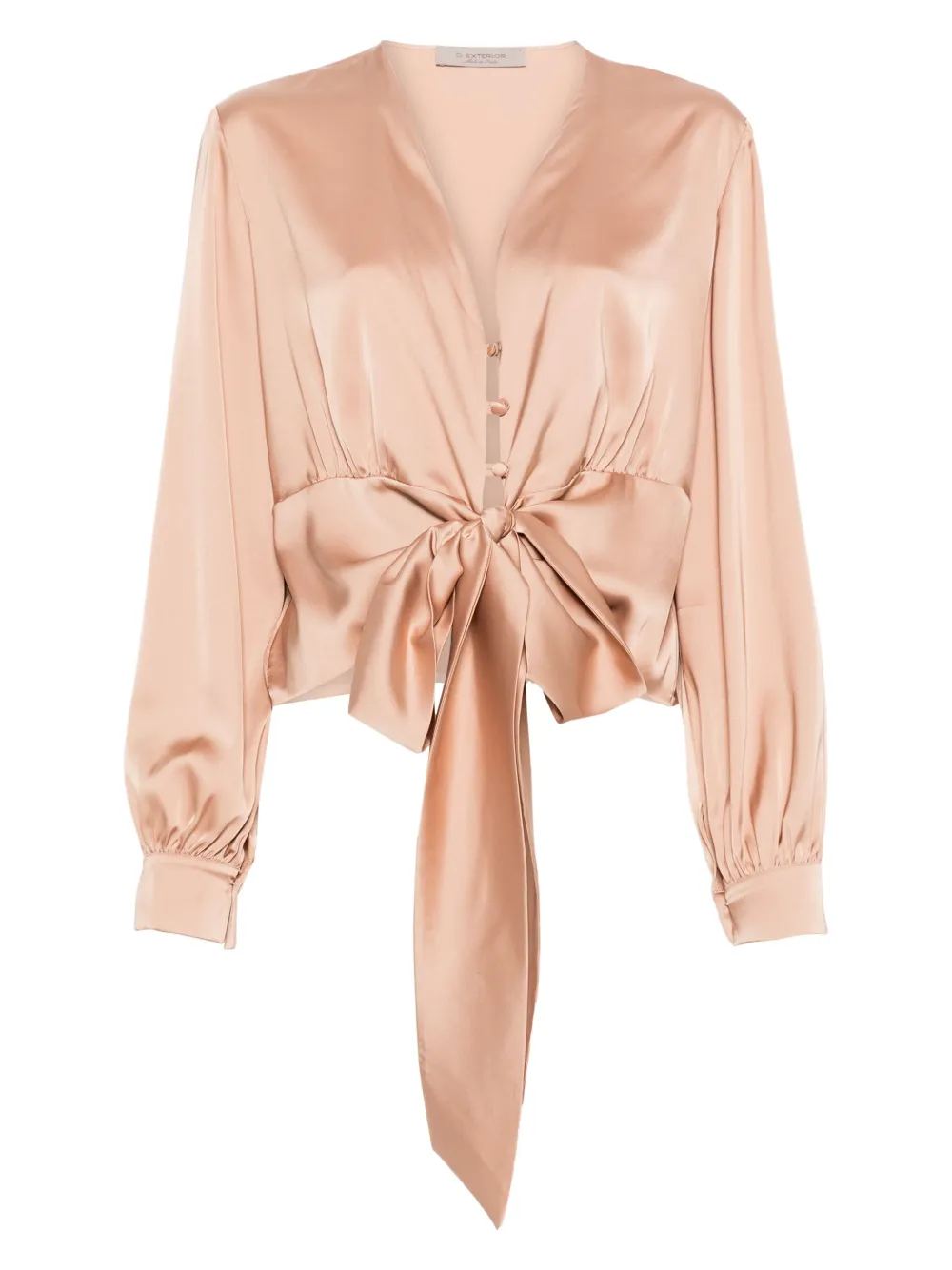 D.Exterior v-neck top