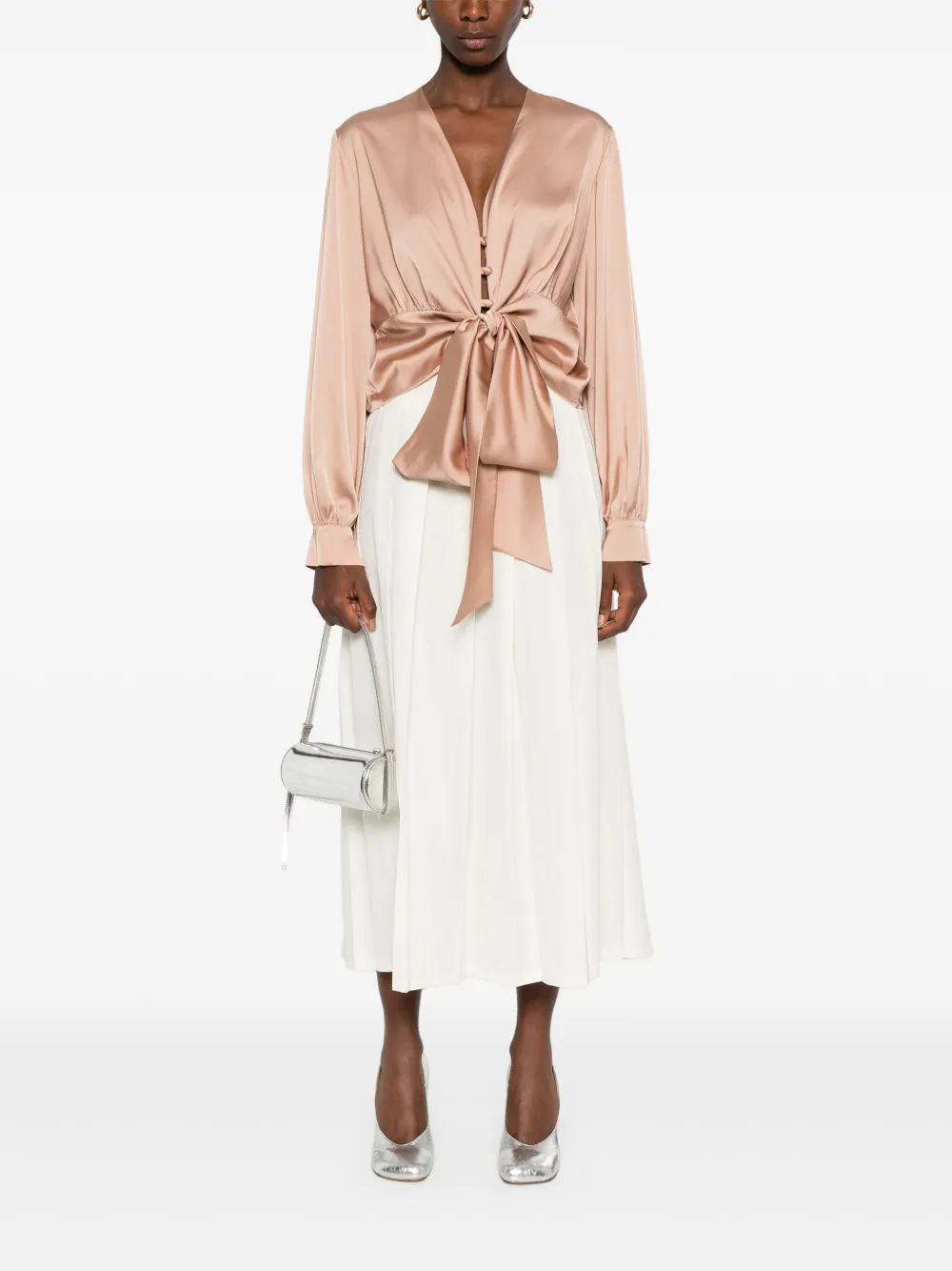 D.Exterior v-neck top | Blouses | Image 2