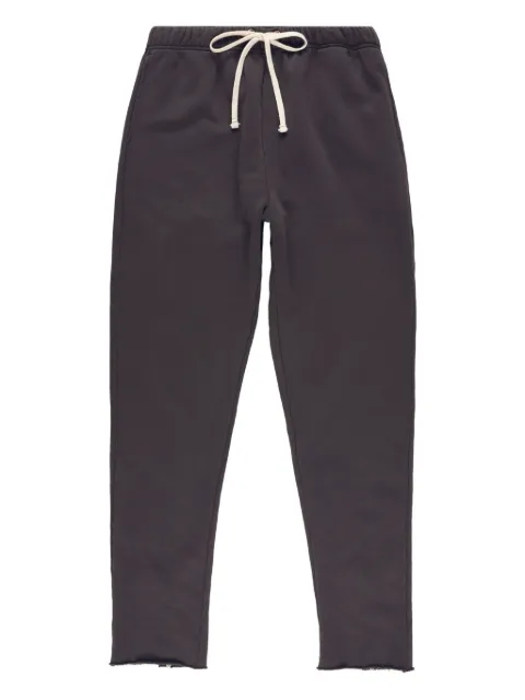 Les Tien drawstring raw-edge track pants
