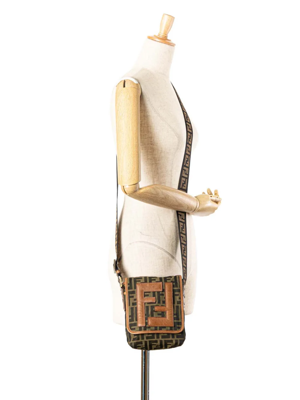 Fendi Pre-Owned 2000-2010 Mini FF Zucca Canvas crossbody bag | Pre-Owned | Image 2