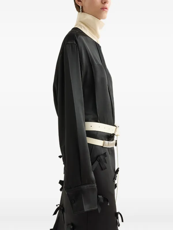 Jil Sander コントラストカラー シャツ | ブラック | FARFETCH JP