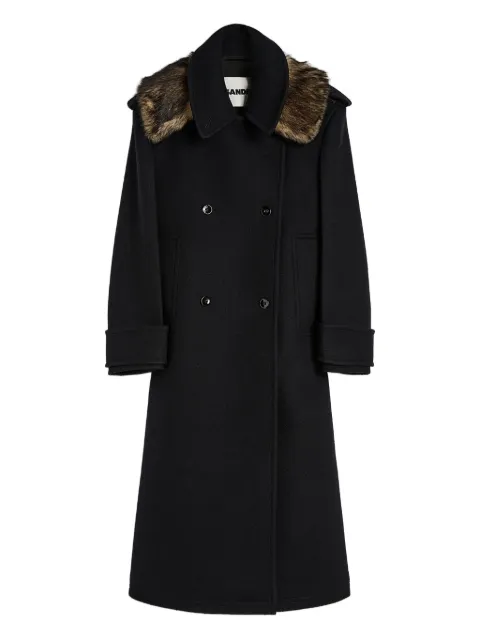 Jil Sander double-breasted wool coat
