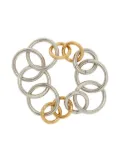 Jil Sander interlocking chain bracelet - Silver