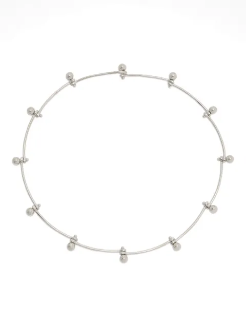Jil Sander beaded necklace